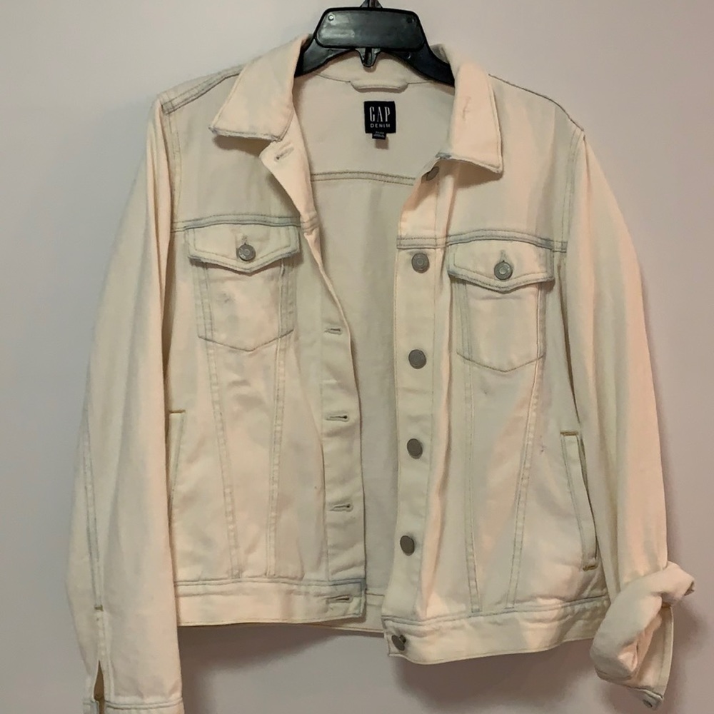 Gap Denim Jacket (White)